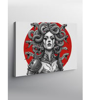 Kanvas Tablo Medusa'Nın Yılanlı Başlığı
