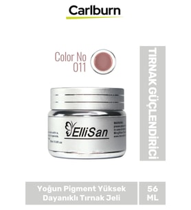 Uzun Sağlıklı Dayanıklı Tırnaklar UV Makineleri Uyumlu Ellisan Protez Tırnak Jeli Builder 56 Gram