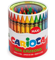 Carioca Wax Maxı Yıkanabilir Pastel Boya Kalemi 50'Li