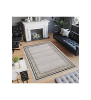 Rovigo Home Dijital Baskı Yıkanabilir Kaymaz Taban Salon Halısı RVG0513 (Bej)