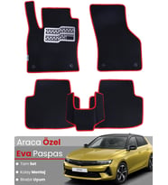 OPEL ASTRA L BENZİNLİ (2022-2025) Uyumlu EVA Paspas Tam Set–Araca Özel,Kolay Montaj