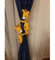 Amigurumi Zürafa Perde Tutucu
