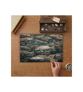 Sulaltı - Balıklar - Denizaltı Tasarımı 240 parça Ahşap Puzzle Ahşap Kutuda MP08092
