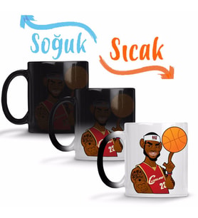 Nba Lebron James Sihirli Kupa Bardak Porselen