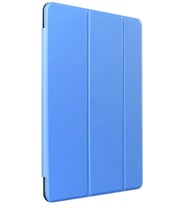 Apple iPad 9.7 2018 Fuchsia Smart Cover Standlı 1-1 Kılıf (Mavi)