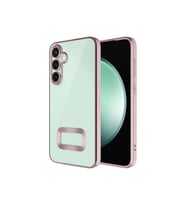 Samsung Galaxy S24 Uyumlu Kılıf Kamera Korumalı Logo Gösteren Zore Omega Kapak