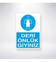 Deri Önlük Giyiniz