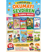 2. Sınıf Okumayı Sevdiren 32 Sayfalık 10 lu Karma Hikaye Seti