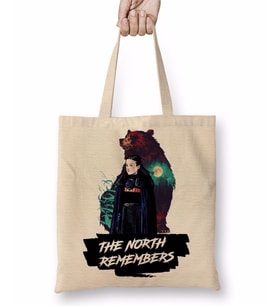 Game of Thrones Lyanna Mormont O Norte se lembra Bez Çanta Uzun Saplı