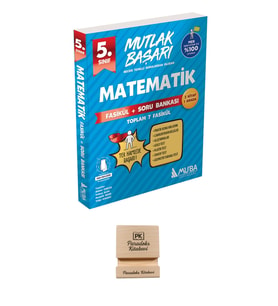 Mutlak Başarı 5. Sınıf Matematik Fasikülleri ve Telefon Standı
