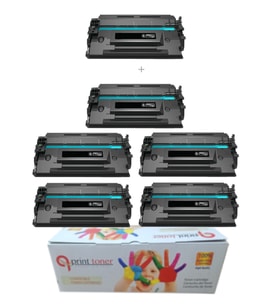 HP Çipli 151A W1510A 5 + 1 Ekonomik Paket Garantili Uyumlu Toner 4003dn/4003dw/4103 Muadil Toner (Siyah)