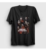Presmono Unisex Siyah Band K Pop Dreamcatcher T-Shirt