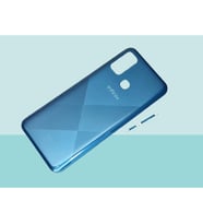 Infinix HOT 9 PLAY Uyumlu FULL KASA Arka Kapak Batarya Kapağı - MAVİ