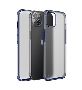 Uyumlu Model Apple iPhone 13 Kılıf Mat Volks Case (Lacivert)