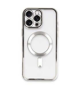 Iphone 16 Pro Kılıf Kross Magneticsafe Kapak - Gümüş