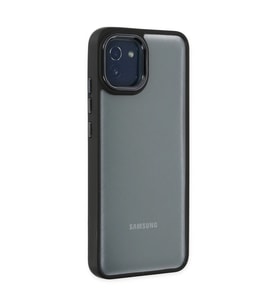 Samsung Galaxy A03 Kılıf Dora Kapak - Siyah