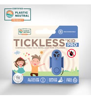 Tickless KidPro Bebek ve Çocuklar İçin Şarj Edilebilir Ultrasonik Kene ve Pire Kovucu Cihaz Mavi