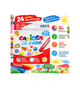 Maxi Yağlı Pastel Boya 24 Renk