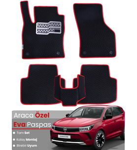 OPEL GRANDLAND (2024-2025) Uyumlu EVA Paspas Tam Set–Araca Özel,Kolay Montaj,Oto Paspas