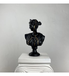 Artemis 'Gold Streak' Dekoratif Heykel, Pop Art Roma Yunan Heykelleri