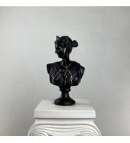 Artemis 'Gold Streak' Dekoratif Heykel, Pop Art Roma Yunan Heykelleri