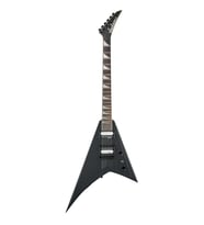 Jackson 2910147586 Js Series Rhoads Js32t Elektro Gitar (satin Black - Egzotik Klavye) Js Serisi Asimetrik V Gövde Mat Siyah Ve Telleri Gövdeden Geçirme (string-through)