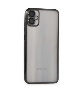 Samsung Galaxy A05 Kılıf Razer Lensli Silikon - Siyah