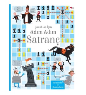 Çocuklar İçin Adım Adım Satranç (Ciltli)