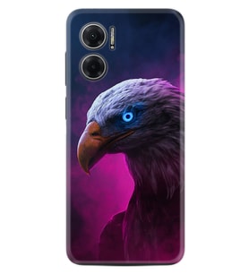 Xiaomi Redmi Note 11E Kılıf Silikon Desen Özel Seri Kartal 1622