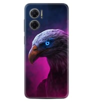 Xiaomi Redmi Note 11E Kılıf Silikon Desen Özel Seri Kartal 1622