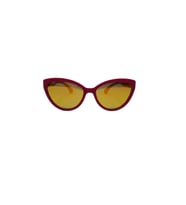  ESRADA ÇEKİK AYNALI MAT KIRMIZI KIZ ÇOCUK GÜNEŞ GÖZLÜĞÜ 4009 35-20-135