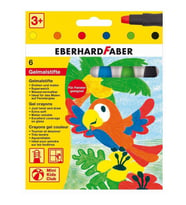 Eberhard Faber Gel Crayon Sulandırılabilir Jel Mum Boya 6 Renk Basic 