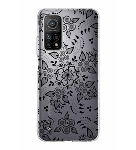 Xiaomi Mi 10 T Uyumlu Kapak Nostalji Desen Tasarımlı Şeffaf Silikon Kılıf