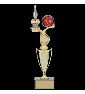 ODAK KUPA - Figürlü Kupalar - Bowling / Labut Figürlü Kupalar FG-043 B - 39 cm