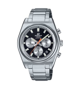 CASIO EDIFICE EFB-730D-1AVUDF SAFİR CAM ÇELİK ERKEK KOL SAATİ (Siyah)