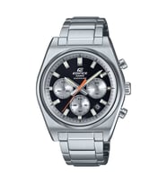 CASIO EDIFICE EFB-730D-1AVUDF SAFİR CAM ÇELİK ERKEK KOL SAATİ (Siyah)
