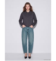 LCW Jeans İndigo Petite Barrel Fit Kadın Jean Pantolon