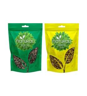 Naturali Rahatlama Çay Paketi - Papatya Çayı 50 Gr - Yeşil Çay 100 Gr