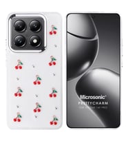 Microsonic Xiaomi Mi 14T Kılıf PrettyCharm Cherry (Kırmızı)