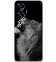 Realme C55 Kılıf HD Desen Baskılı Kılıf - Lion