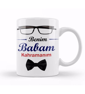 Babalar Günü Babaya Hediye 053 Kupa Bardak Porselen