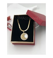 Çelik Kadın Kolye Paslanmaz Çelik 14k Gold Italyan Zincir ZirkonYıldızlı Kadın 45 cm Kolye