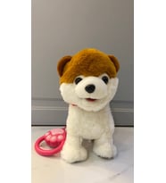Müzikli Yürüyen Havlayan Yalayan Kuyruk Ve Başını Sallayan Ses Kaydını Tekrarlayan Peluş Köpek (Kahverengi)