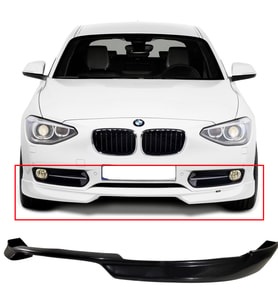 Bmw F20 Orijinal Tampon Ön Ek Karlık Plastik Mat Siyah 2012 2013 2014 2015 2016 karlık+bodykit+ek
