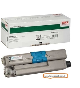 Tonersepeti Oki C301-44973544 Siyah Orjinal Toner