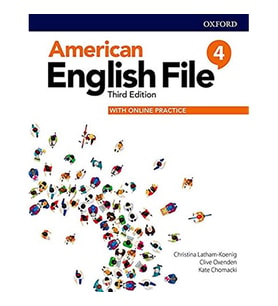 American English File 3th Edition 4 Student's Book + Workbook + CD