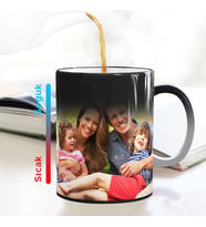 Kişiye Özel Fotoğraflı Sihirli Kupa Bardak 3 Fotoğraflı