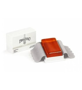 Pirastro 9007 Piranito Reçine (Başlangıç/Eğitim - Keman & Viyola Aksesuarı)  Sert Yapılı Ekonomik Seri, Çelik Teller İçin İdeal Tutuş, Minimum Tozlanma  Uyum: 4/4 - 1/16 Arası Keman ve Viyola