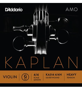 Daddario KA314 Keman Tek Tel  Kaplan Amo (Mİ-E), 4/4