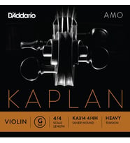 Daddario KA314 Keman Tek Tel  Kaplan Amo (Mİ-E), 4/4
